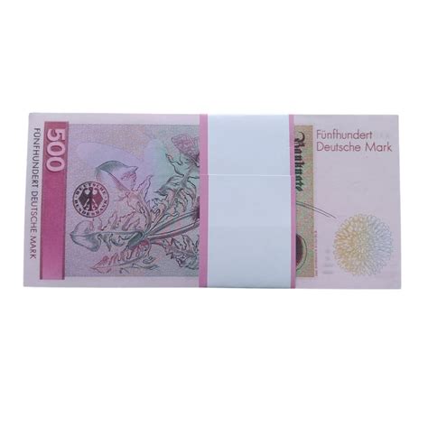 Комплект Сувенирни пари Банкноти от 500 германски марки, 100 бр - eMAG.bg