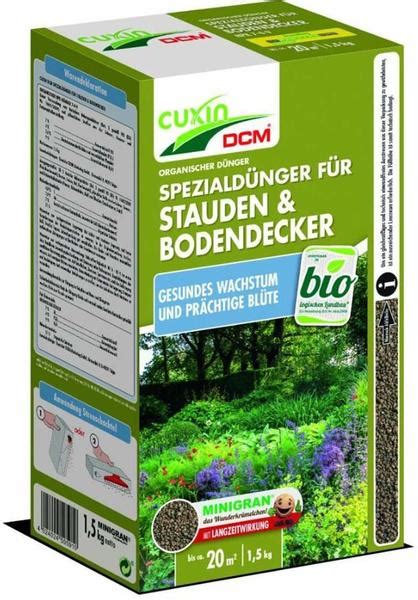 CUXIN DCM Spezialdünger für Stauden und Bodendecker 1 5kg Angebote ab