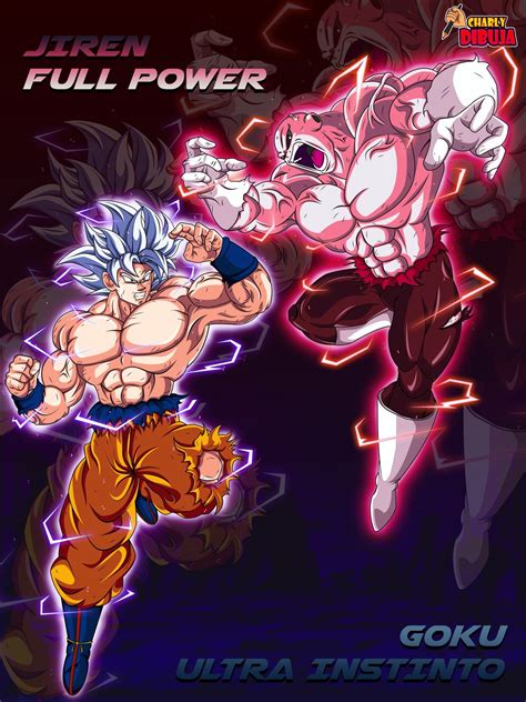 Goku Ultra Instinto Vs Jiren Full Power 💥🐒🆚👽 Personajes De Dragon
