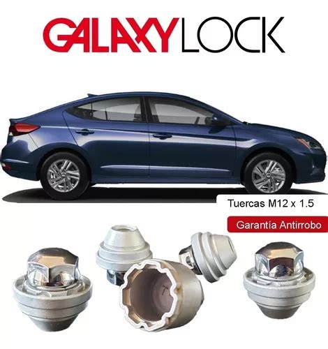 Galaxylock Birlos De Seguridad 12 X 1 5 Hyundai Elantra Rin En Venta En