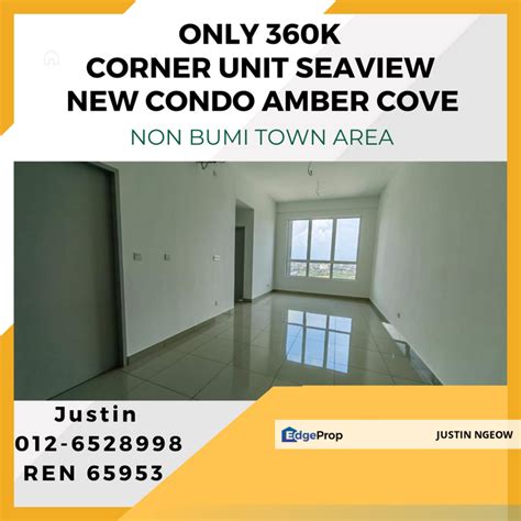 NON BUMI Seaview MELAKA NEW CONDO Amber Cove For Sale RM360 000 By