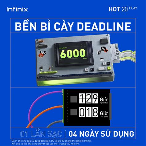 Infinix Hot 20 Play 4GB 128GB Chính hãng Showroom123