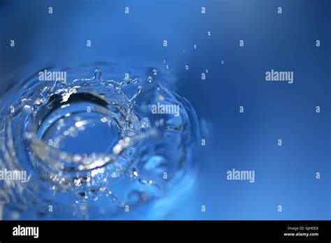 Blue Macro Close Up Stock Photo Alamy