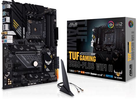 TUF GAMING B550-PLUS WIFI II AM4 ATX Motherboard (DDR4)