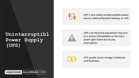 Importance Of Uninterruptible Power Supply PPT