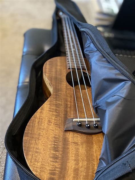 Islander At Eq Tenor Acoustic Electric Ukulele Acacia Reverb