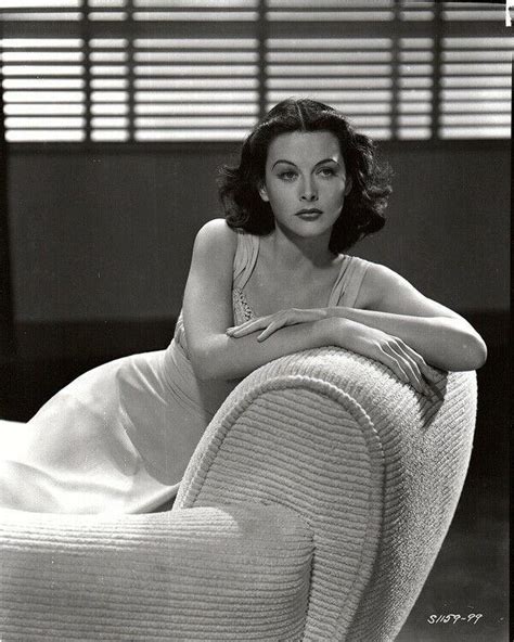 Hedy Lamarr Sultry Glamour Portrait By Clarence Bull Vintage X