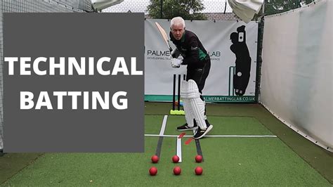 How To Bat In Cricket With Perfect Technique | Gary Palmer Cricket Coaching Masterclass - YouTube