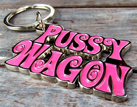 Pussy Wagon Keychain From The Movie Kill Bill By Quentin Tarantino