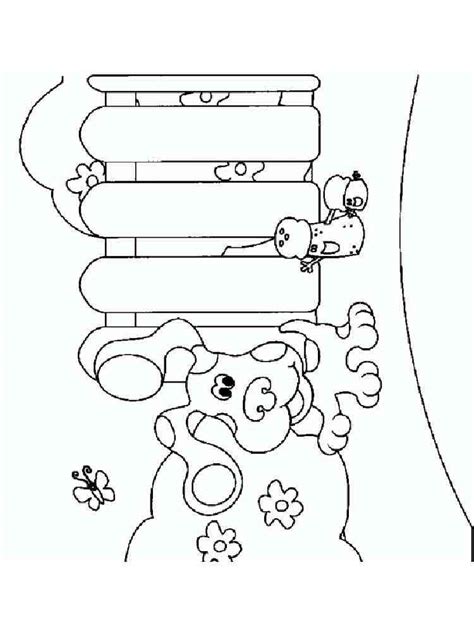 Blue's Clues coloring pages