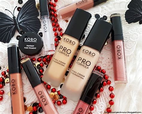 Kolorowo i pachnąco KOBO PROFESSIONAL Podkład Pro Formula Błyszczyki Nude Lipgloss