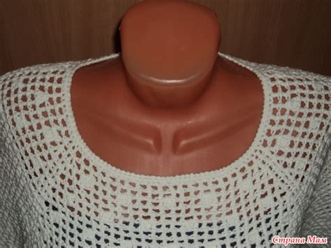 Белый топик или простая и любимая филейка. - Вязание - Страна Мам