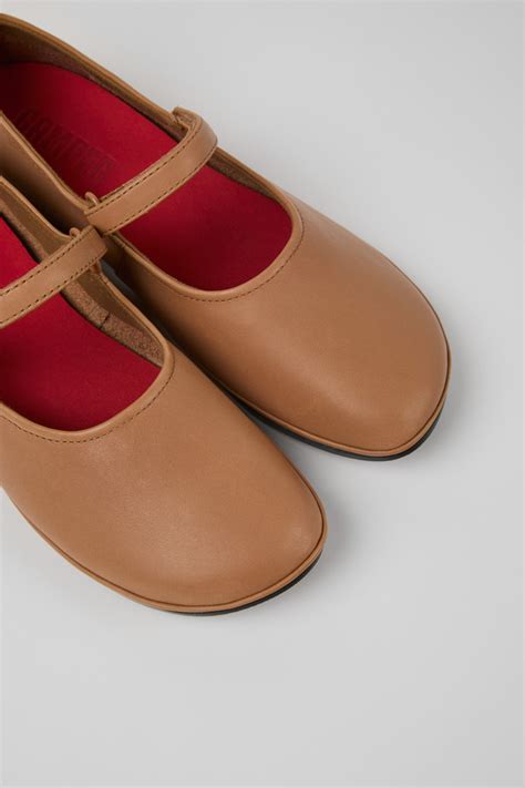 Right Nude Ballerinas For Women Spring Summer Collection Camper Malaysia