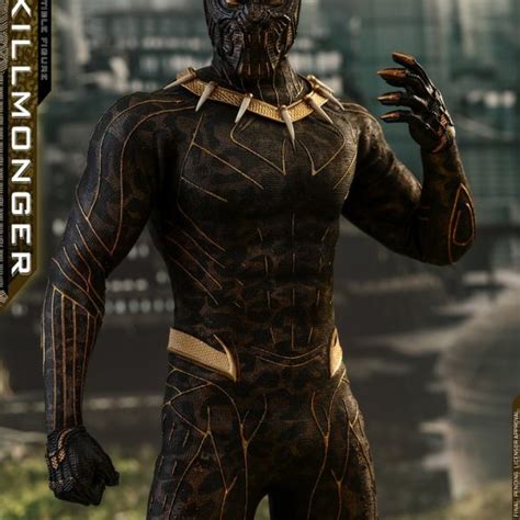 Black Panther Killmonger 1 6 Scale Figure By Hot Toys Serpentor S Lair