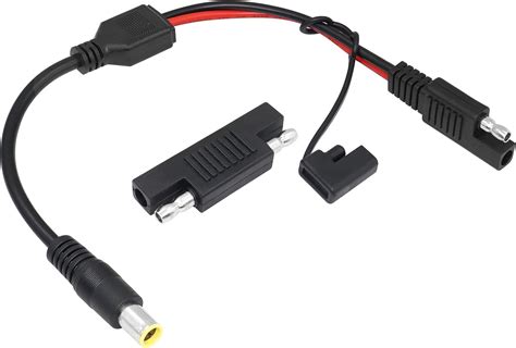 Amazon Yacsejao Sae To Dc Mm Cable Awg Ft Dc Mm Male To Sae