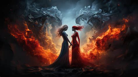 A Dance of Fire and Ice by sdwrage on DeviantArt