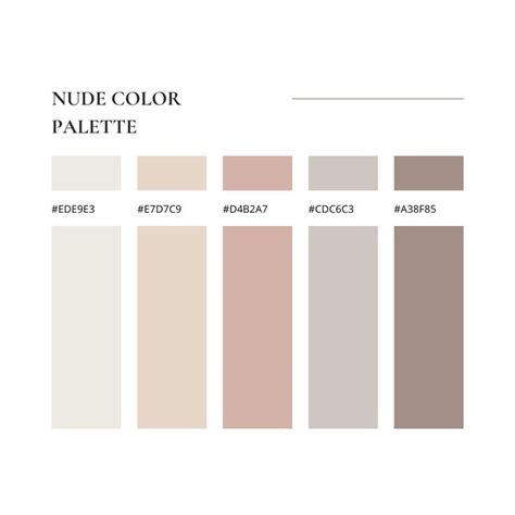 Nude Color Palette