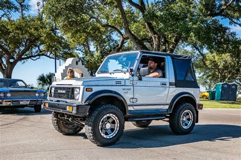 1988 Suzuki Samurai JX Soft Top Editorial Stock Image - Image of ...
