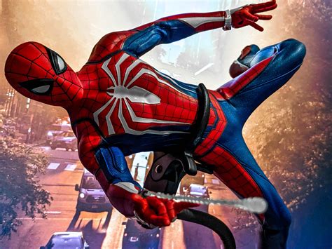 My Hot Toys Advanced Suit R Spidermanps