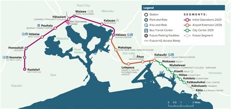 ハワイの高架鉄道ホノルルレールトランジット6月30日一部区間で開業 レイルラボ ニュース