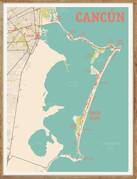 Map Of Mexico Cancun And Riviera Maya