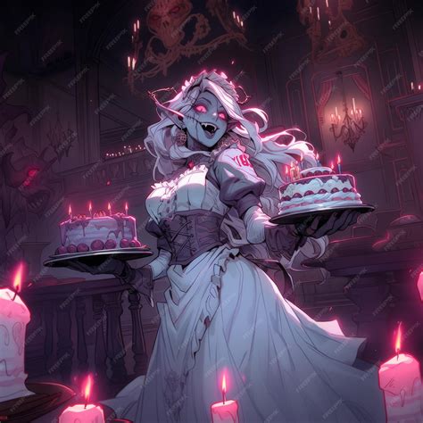 Premium AI Image | The Grinning Enigma Sylvanas the Elven Banshee Queen