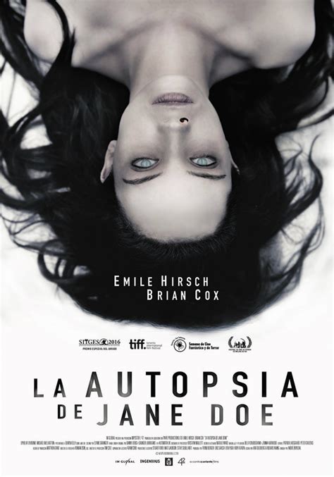 Cartel de la película La autopsia de Jane Doe Foto 16 por un total de