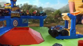 Hot Wheels Monster Trucks T Rex Volcano Arena Tv Spot Take Down The T Rex Song By Hot Wheels