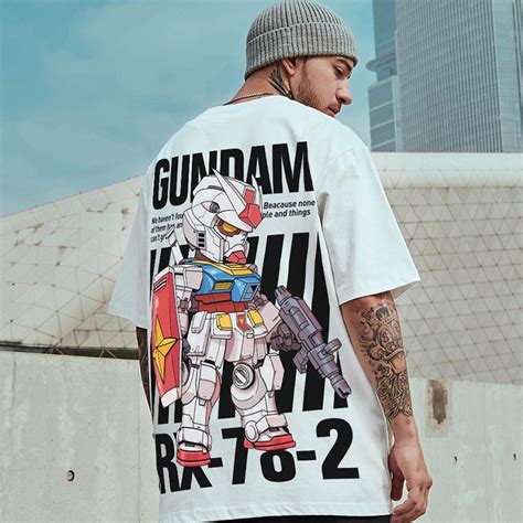 70 Mega Sales GUNDAM ANIME KOREAN STYLE BAJU T SHIRT 1OO COTTON T