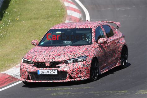 Honda Civic Type R Teased Taking On Nurburgring Carexpert