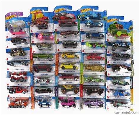 MATTEL HOT WHEELS CGN22 977D 50 Scale 1 64 MERCEDES BENZ SET ASSORTMENT 50 PIECES RACE CAR VARIOUS