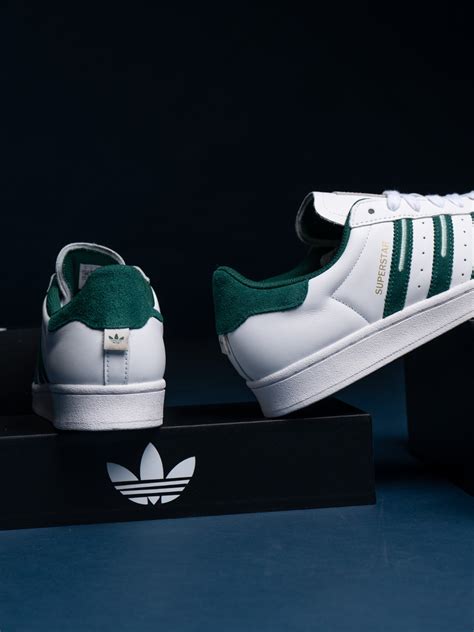 Adidas Originals Superstar Male Id1374 Blancoverde Paradise