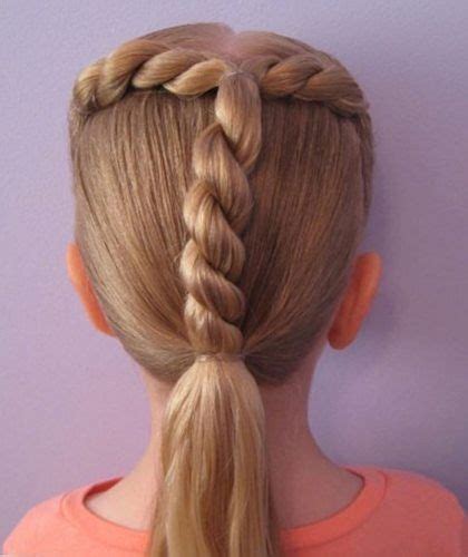 Прості зачіски для дівчаток в школу, садочок і на кожен день – фото ...