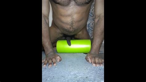 Horny Fitness Trainer Dry Humping Foam Roller Hands Free Orgasm