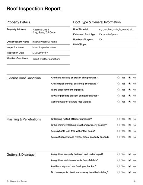 Roof Condition Assessment Report