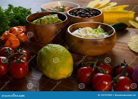 Various Mexican Food Ingredients Stock Image - Image of ingredients ...