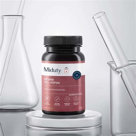 Buy MIDUTY PALAK NOTES BETAINE HCL PEPSIN - BETAINE HYDROCHLORIDE ...