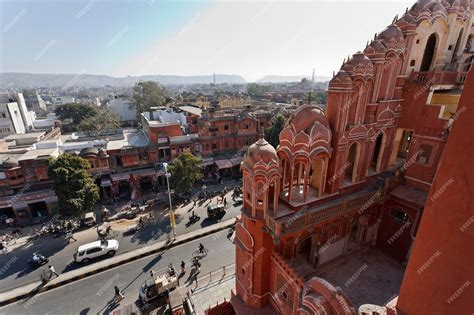 Premium Photo India Rajasthan Jaipur Palace Of Winds Hawa Mahal