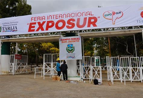 El De Los Stands De La Exposur De Tarija Est N Vendidos El Deber