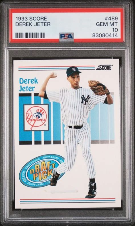 Derek Jeter Rookie Cards: A Collector's Guide to Investment and Rarity ...