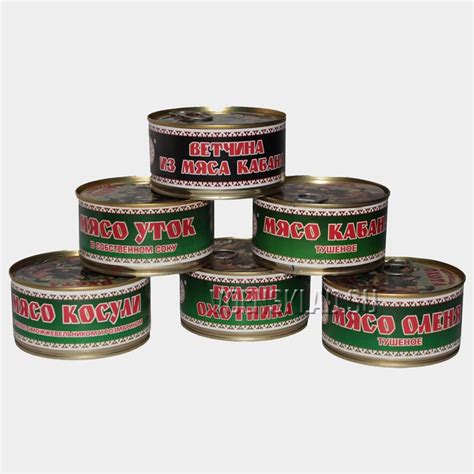 Набор "Подарок Охотника" консервы