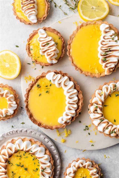 Mini Lemon Meringue Tarts Recipe Lemon Meringue Tart Pastry Tart