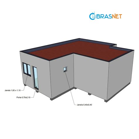 Casas Modulares At Euros Chave Na M O Obrasnet