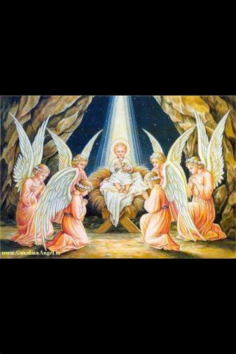 Celebrating The Birth Of Jesus With Angels