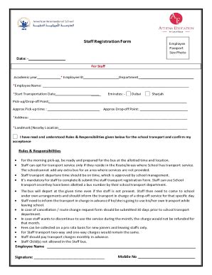 Fillable Online Ias New Registration Form For Staff Docx Fax Email