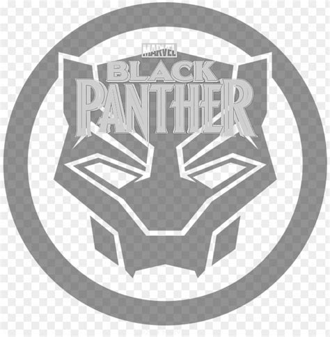 Marvel Black Panther Logo Png Black Panther Logo Png Transparent With