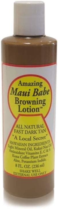 Amazon Maui Babe Browning Lotion Ounces Pack Of Tanning Oils Beauty Personal Care