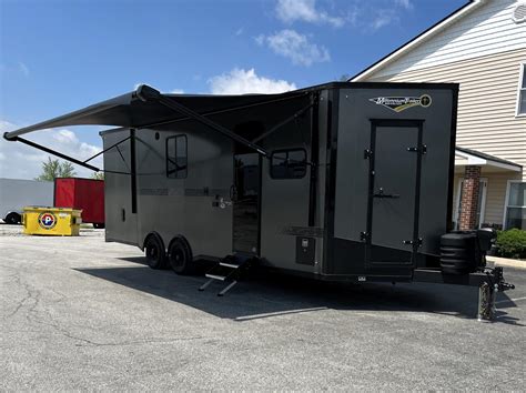 Enclosed Trailer with Living Quarters