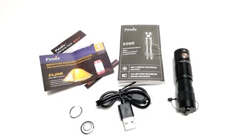 Fenix E09R review | Keychain flashlight with 600 lumens | 1Lumen