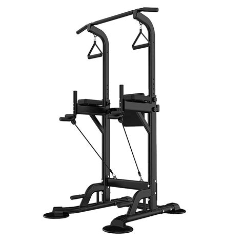 Dip Station Chin Up Bar Core Power Tower Pull Push Home Gym Fitness